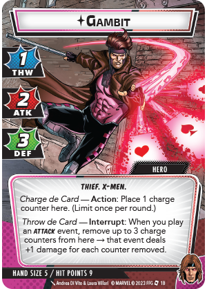 Marvel Champions The Card Game – Gambit Hero Pack 7