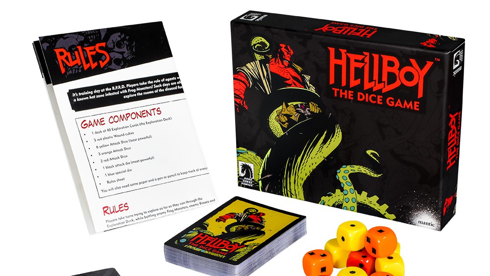 Svět stolního Hellboye se rozšíří o RPG, kostkovou hru a dodatky pro deskovku