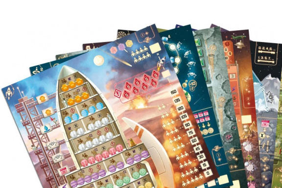 Vyšla flip and write hra Vítejte na Měsíci. Láká na osmidílnou kampaň