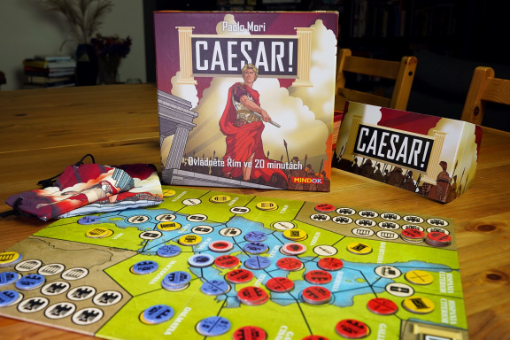 Caesar! – videorecenze 20minutové bitvy o Řím