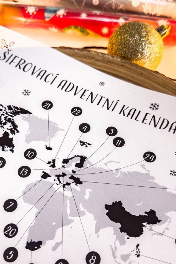 Jedna hádanka na každý den? Stáhněte si Šifrovací adventní kalendář