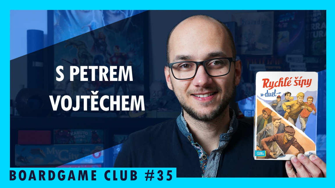 Sledujte BoardGame Club #35: S Petrem Vojtěchem o Janu Žižkovi, Rychlých šípech a Vánocích