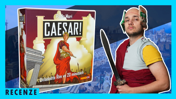 Recenze hry Caesar!: Ovládněte Řím ve 20 minutách