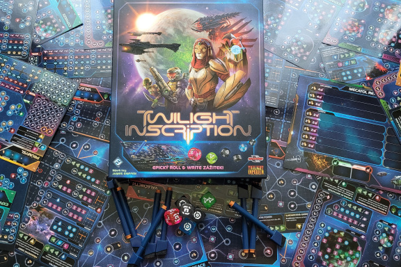 Twilight Inscription – recenze roll & write verze megalomanské 4X strategie