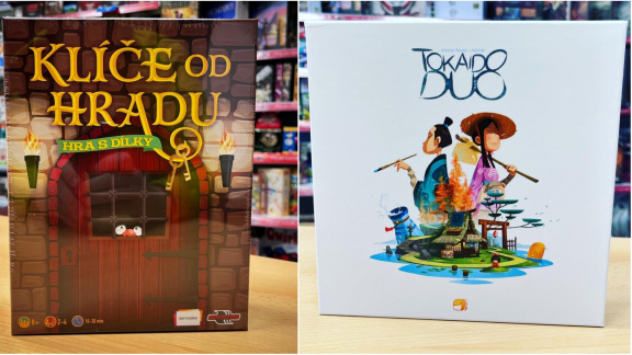Na začátku roku dostanete Klíče od hradu, ale procházku po ostrově Šikoku v Tokaido Duo stihnete možná ještě letos