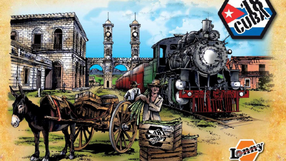 Další dvě hry z vláčkové řady 18xx na obzoru: 18Cuba od Lonnyho a estonská roll & write Arabella