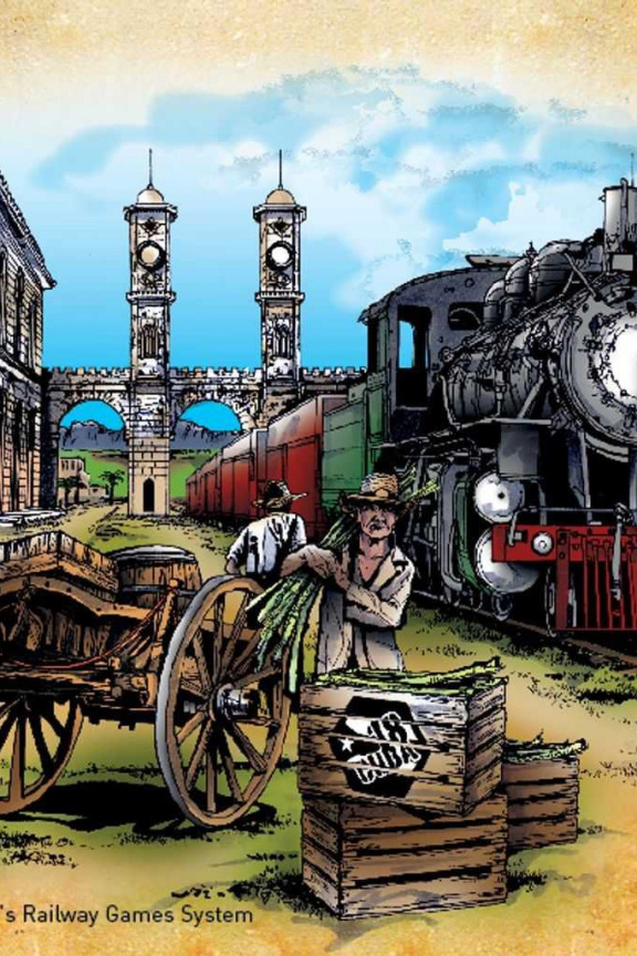 Další dvě hry z vláčkové řady 18xx na obzoru: 18Cuba od Lonnyho a estonská roll & write Arabella