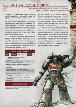 Warhammer 40000 Roleplay Wrath & Glory 7