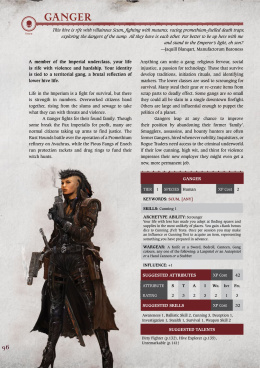 Warhammer 40000 Roleplay Wrath & Glory 8