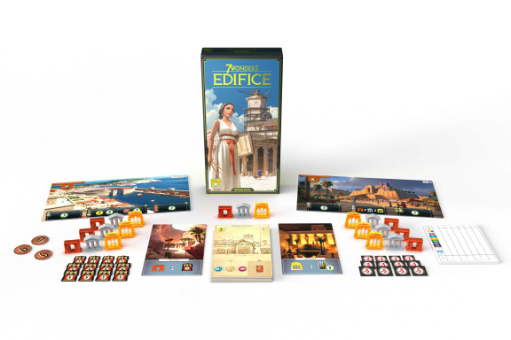 7 divů světa dostane nové rozšíření Edifice, v němž hráči spolupracují na stavbě budov