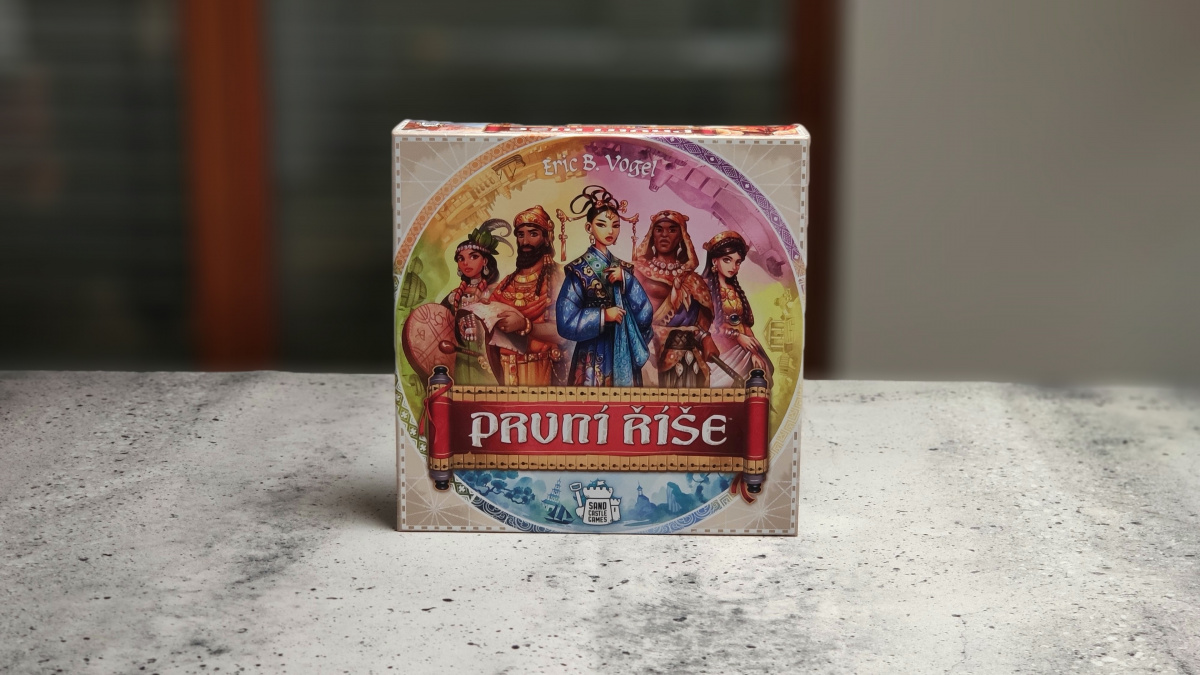 První říše – recenze rodinné deskovky o vzestupech a pádech říší