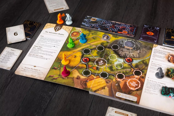 The Lord of the Rings Adventure Book Game vás provede celou známou fantasy trilogií