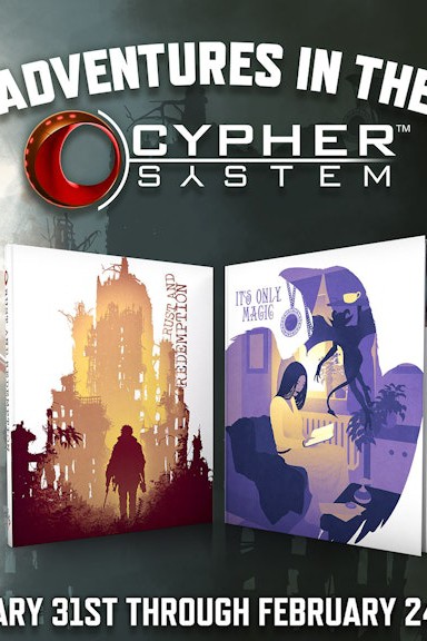 Univerzální RPG pravidla Cypher System bodují v kampani na Backerkitu