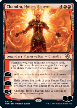 Magic The Gathering - March of the Machine - Chandra Hope's Beacon