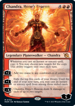 Magic The Gathering - March of the Machine - Chandra Hope's Beacon