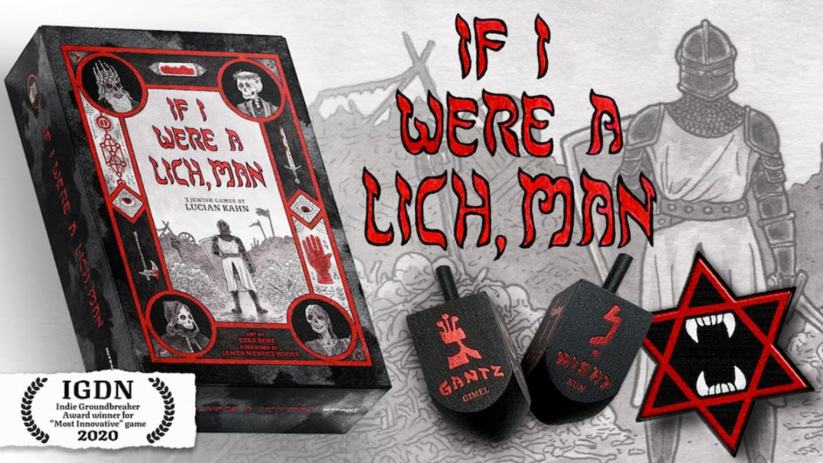 If I Were a Lich, Man je kolekce tří RPG her o židech, upírech, pančování alkoholu a paladinech plánujících holocaust