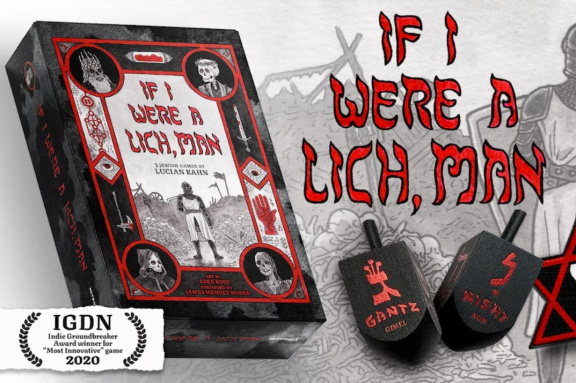 If I Were a Lich, Man je kolekce tří RPG her o židech, upírech, pančování alkoholu a paladinech plánujících holocaust