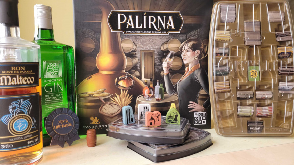 Palírna – recenze deskovky s ostrou vůní alkoholu