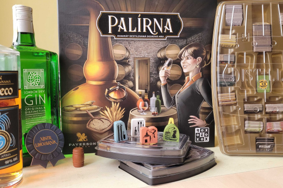 Palírna – recenze deskovky s ostrou vůní alkoholu