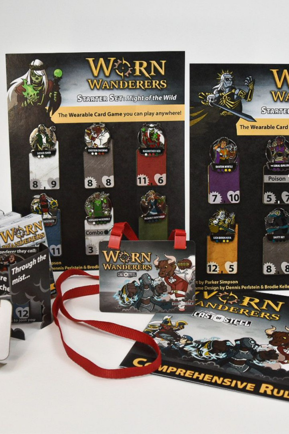 Karetní duelovku Worn Wanderers: Cast of Steel si pověsíte na krk a vydáte se ven hledat svého soka