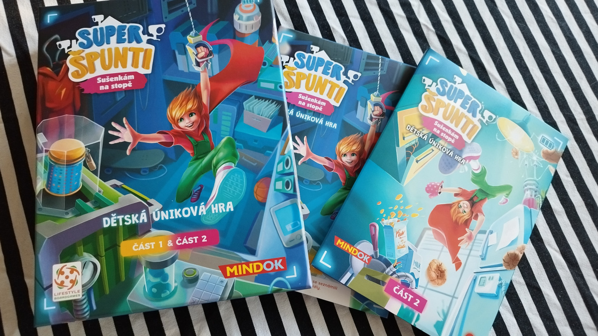 Superšpunti – recenze dětské únikovky, při níž zapojíte všechny smysly