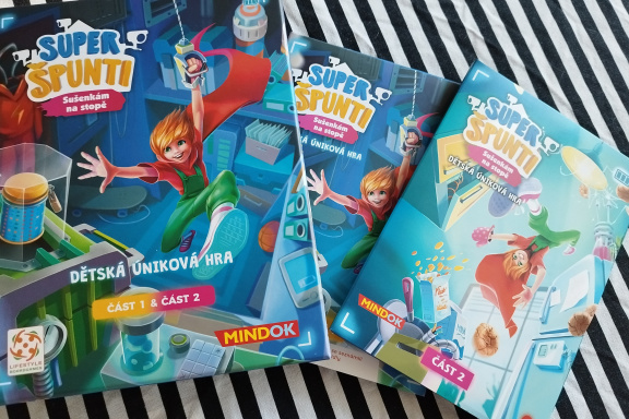 Superšpunti – recenze dětské únikovky, při níž zapojíte všechny smysly