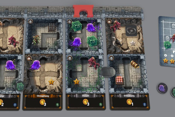 Tvůrce Kartografů a Zombicide: Do zbraně z vás udělá návrháře podzemí ve Stonespine Architects