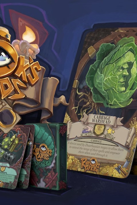 Obohaťte si své RPG hromadou krásně zpracovaných karet předmětů Rudok's Cards od českých autorů