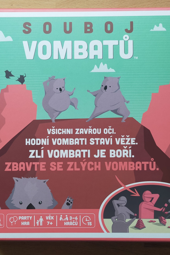 Souboj vombatů – recenze 90sekundového party závodu ve stavění a boření věží poslepu