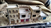 Arab Urban Buildings set of Four Town Houses – Patrick Miniatures