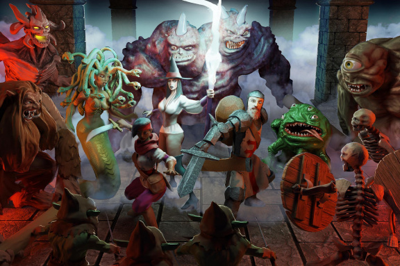 Rogue Dungeon láká na sólové procházení kobek ve stylu klasických videoher