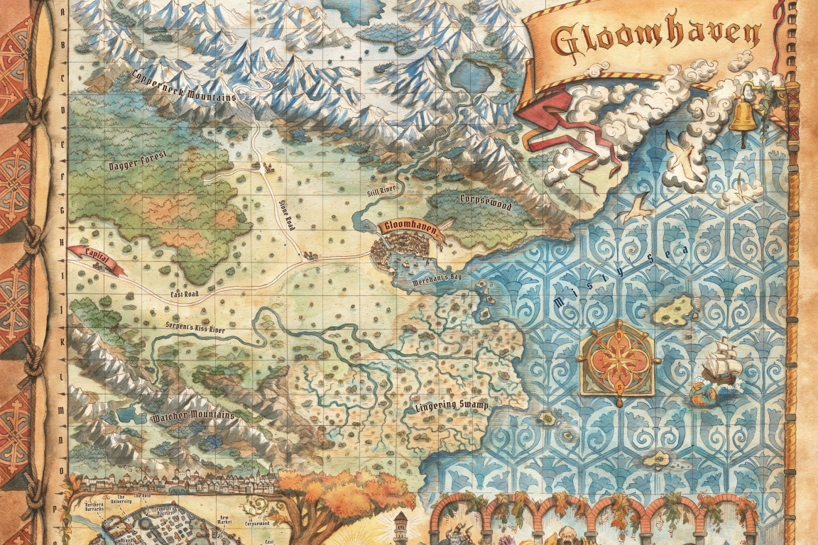 Chystá se notně vylepšená druhá edice Gloomhavenu