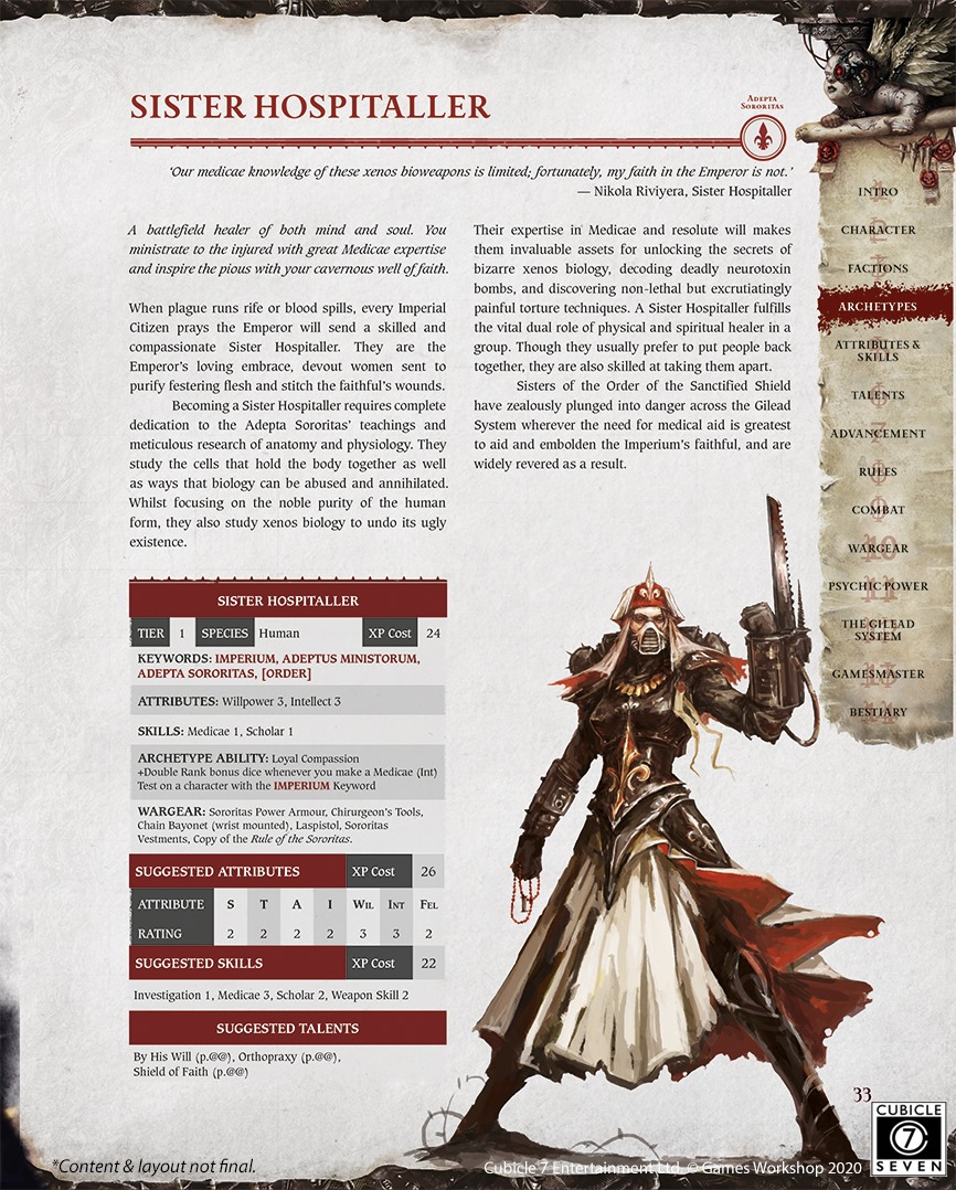 Warhammer 40,000 Roleplay: Wrath &amp; Glory
