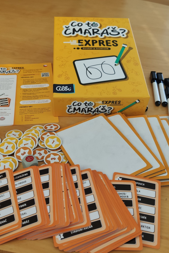 Co to čmáráš? Expres – recenze svižné party hry pro všechny