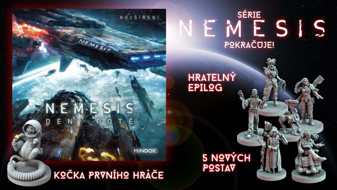 Původně exkluzivní rozšíření Aftermath pro Nemesis nakonec půjde do obchodů v češtině