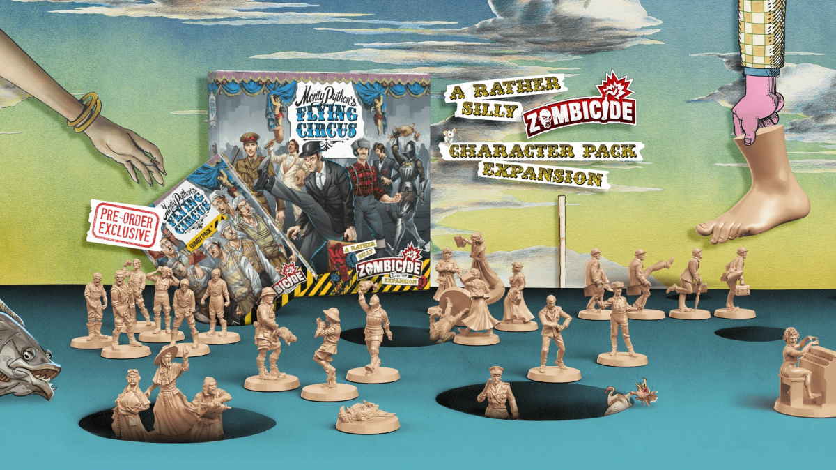 Kultovní komediální partička Monty Python se svou směšnou chůzí došourala do Zombicide