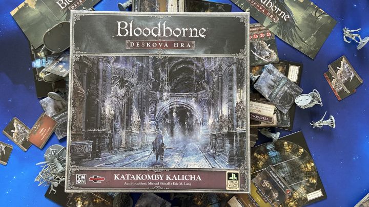 Bloodborne: Desková hra – Katakomby Kalicha – recenze rozšiřujícího temného podzemí