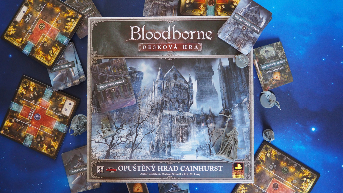 Bloodborne: Desková hra – Opuštěný hrad Cainhurst – recenze nové kampaně