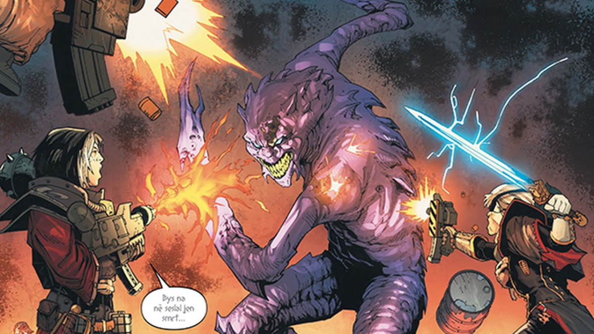 Sestry bitvy – recenze temného komiksu z Warhammeru 40,000 plného odhodlaných jeptišek