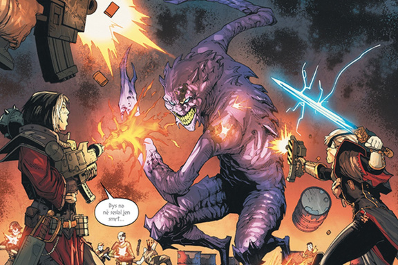 Sestry bitvy – recenze temného komiksu z Warhammeru 40,000 plného odhodlaných jeptišek