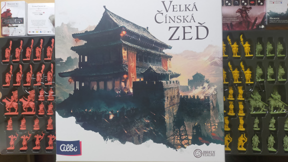 Velká čínská zeď – recenze inovativního worker-placementu v tematické pecce