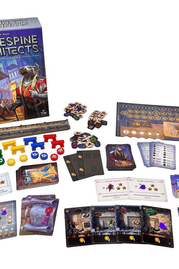 Rexhry počeští budování dungeonů ve Stonespine Architects ze světa Hrdiny v kostce