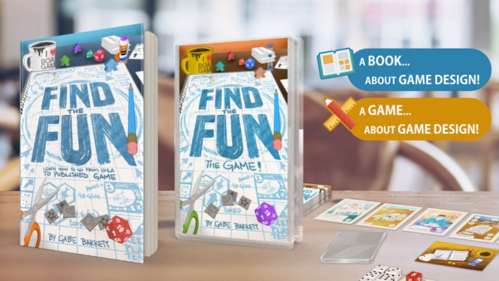 Kniha Find the Fun vás poučí o tvorbě deskových her. V doprovodné deskovce si to pak i vyzkoušíte