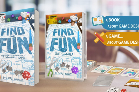 Kniha Find the Fun vás poučí o tvorbě deskových her. V doprovodné deskovce si to pak i vyzkoušíte