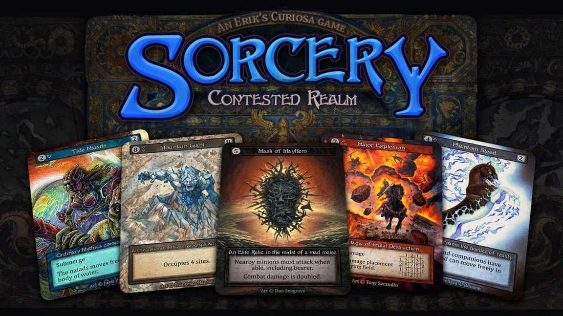 Další karetní sběratelská hra Sorcery: Contested Realm vás láká do svých tenat