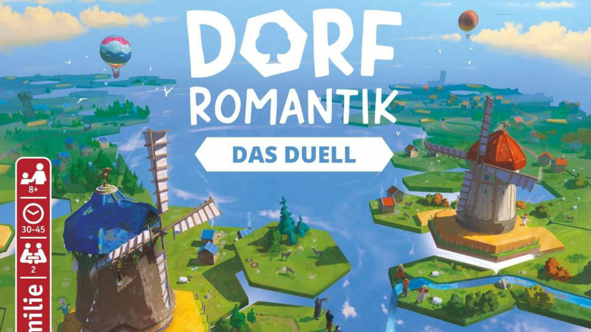 Oceněná desková adaptace relaxačního Dorfromantiku v nové duelové verzi přitvrdí