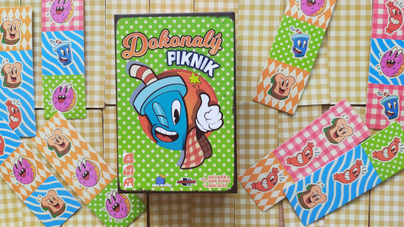 Dokonalý piknik – recenze přemýšlivé kapesní hry až pro 9 hráčů