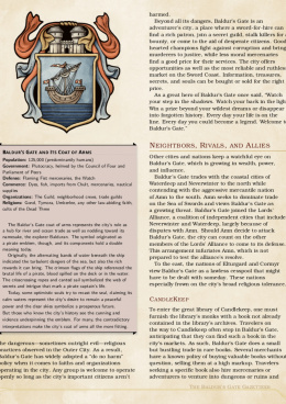 D&amp;D Baldur's Gate Gazetteer