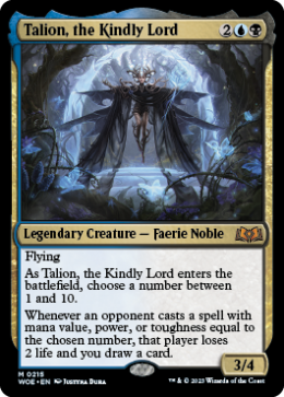 Magic: The Gathering - Wilds of Eldraine - Talion: The Kindly Lord