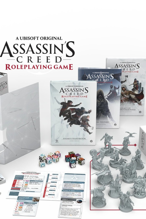 Skvěle vypadající stolní RPG podle Assassin's Creed spouští předobjednávky